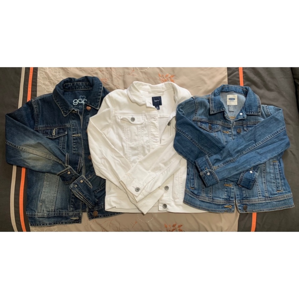 GAP & Old Navy Girls Denim Jackets